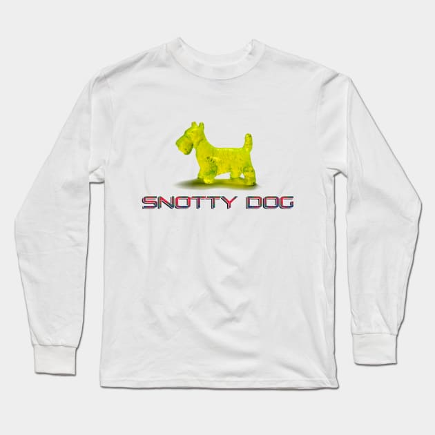 Snotty Dog Long Sleeve T-Shirt by Engineroommedia